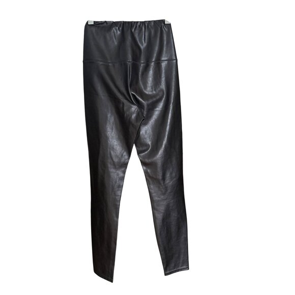 Wilfred Free Womens Black Faux Leather Leggings XS - Picture 4 of 5